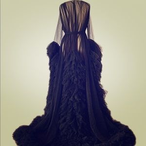 Tulle Puffy Robe